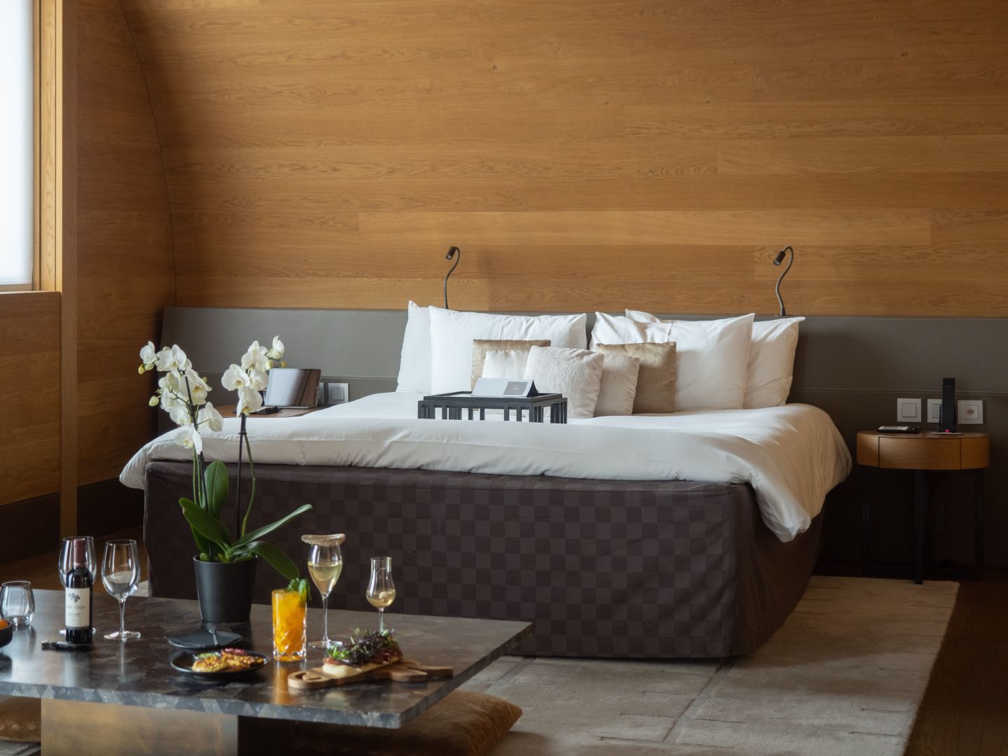 The Chedi Andermatt - Luxury ski hotel gallery image 16 showing alpine architecture, interior design, or mountain views