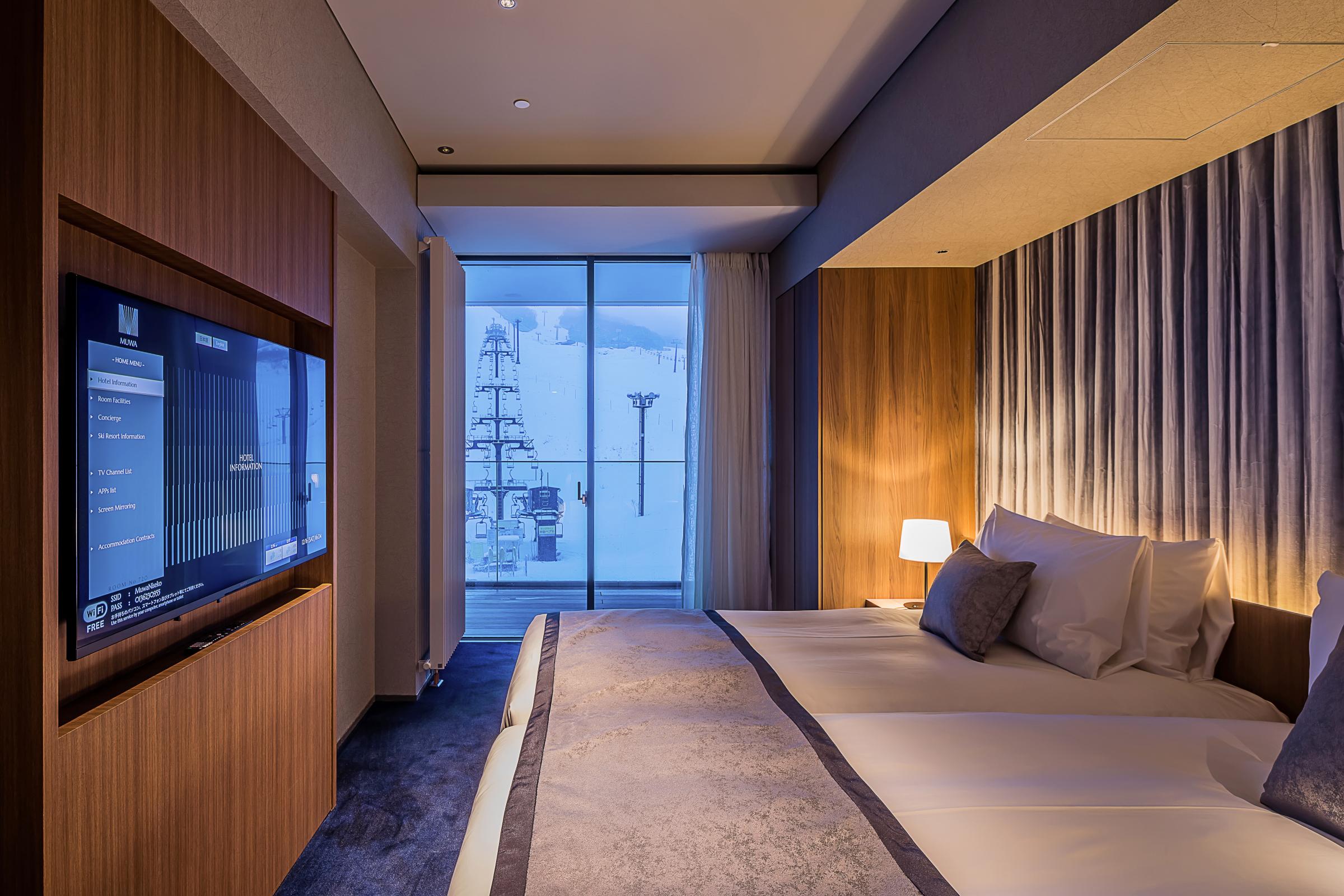 Muwa Niseko - Luxury ski hotel gallery image 21 showing alpine architecture, interior design, or mountain views