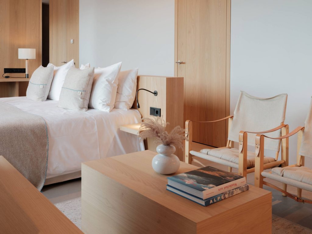 Schgaguler Hotel - Luxury ski hotel gallery image 16 showing alpine architecture, interior design, or mountain views