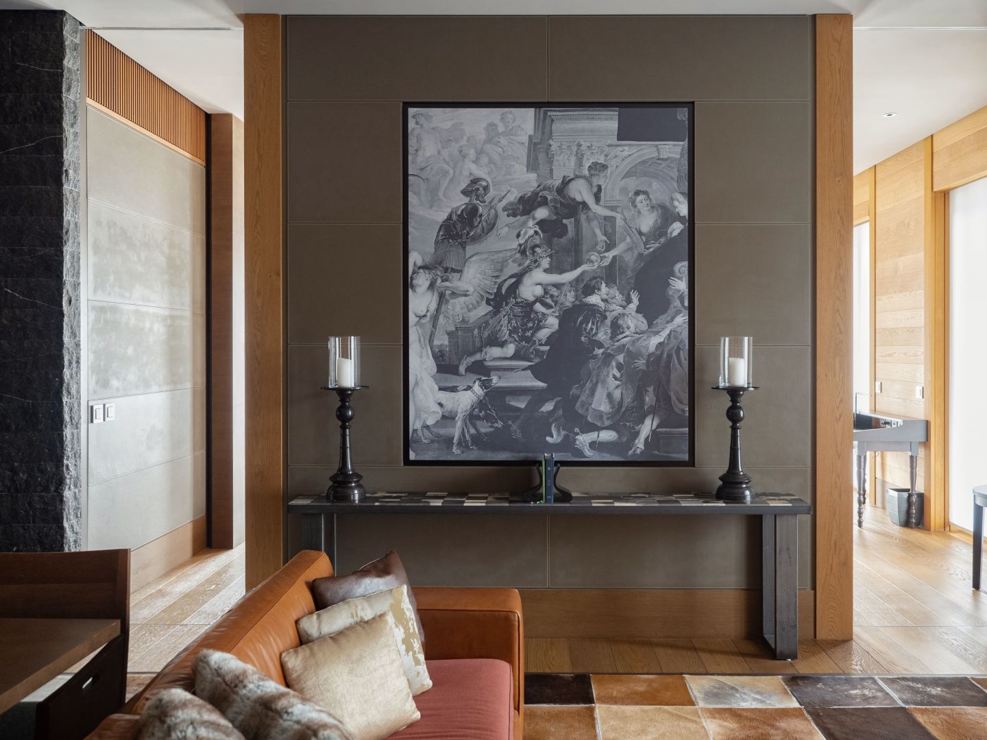 The Chedi Andermatt - Luxury ski hotel gallery image 27 showing alpine architecture, interior design, or mountain views