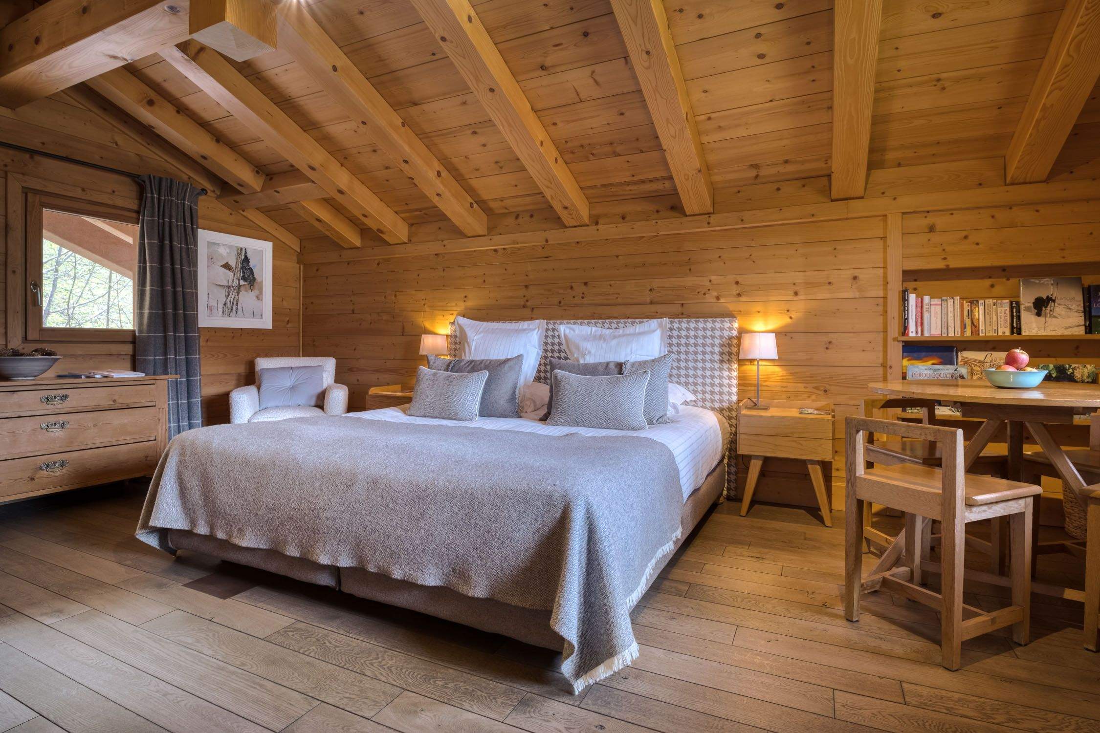 Flocons de Sel - Luxury ski hotel gallery image 5 showing alpine architecture, interior design, or mountain views
