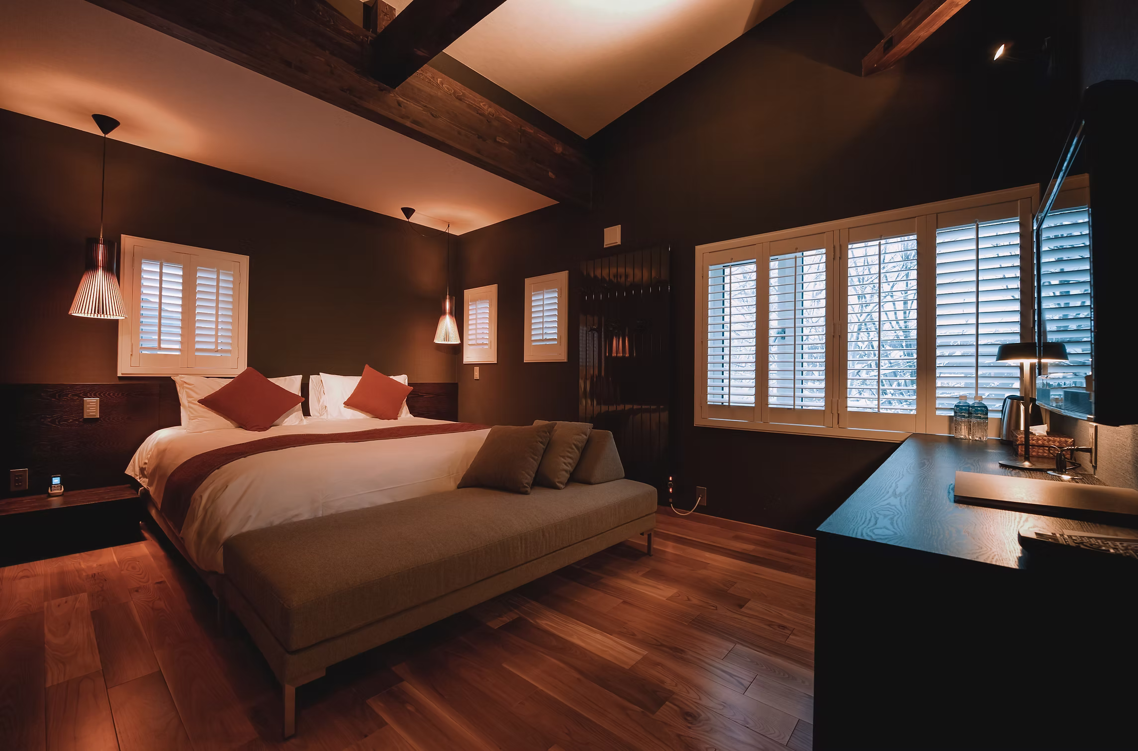 Kimamaya by Odin - Luxury ski hotel gallery image 12 showing alpine architecture, interior design, or mountain views