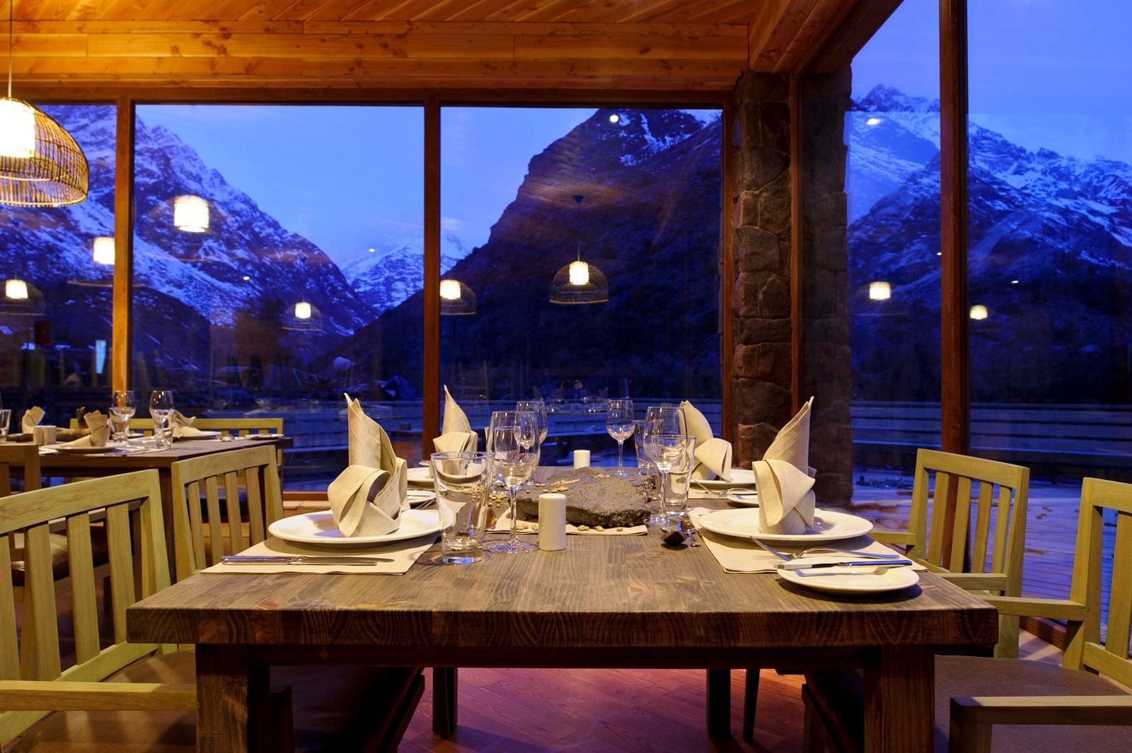 Puma Lodge - Luxury ski hotel gallery image 7 showing alpine architecture, interior design, or mountain views