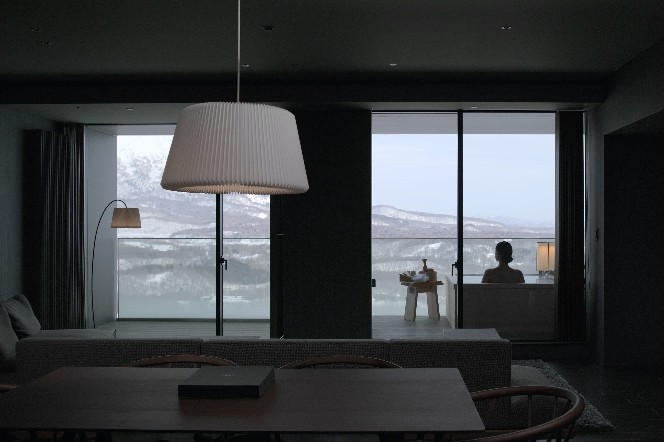 Muwa Niseko - Luxury ski hotel gallery image 7 showing alpine architecture, interior design, or mountain views