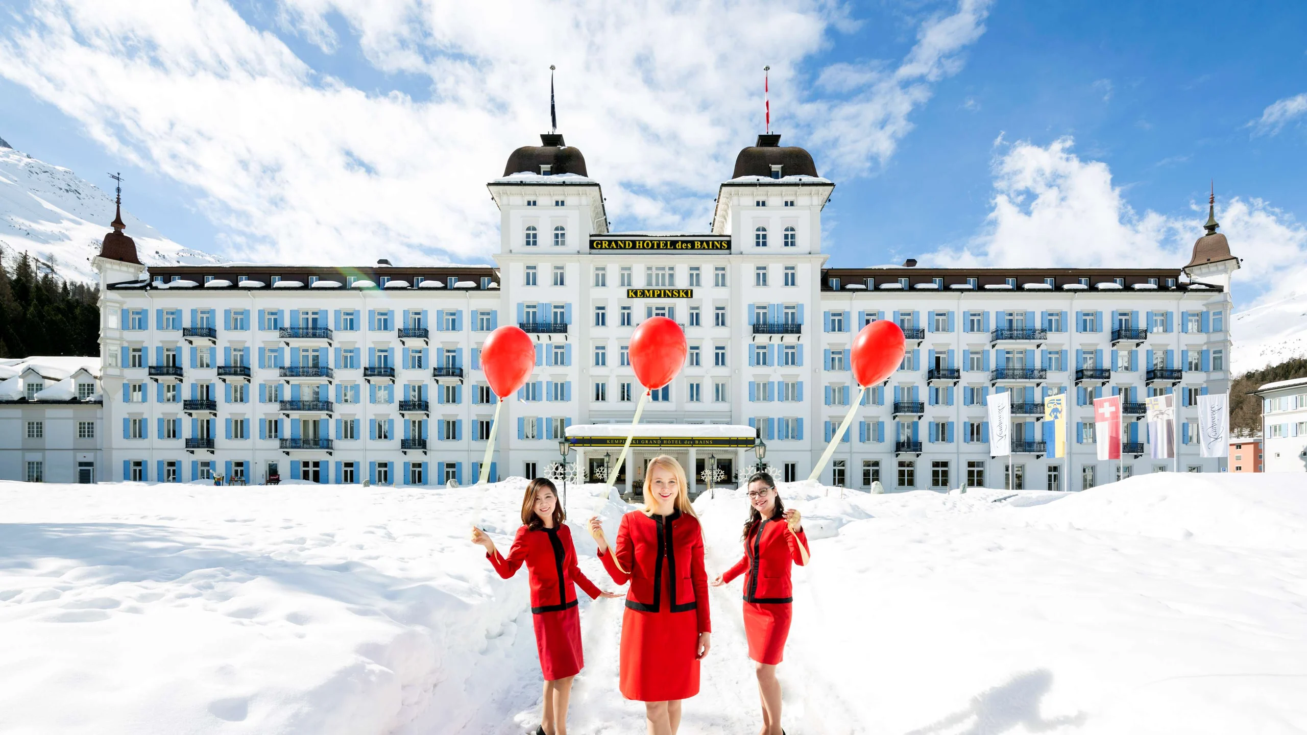 Kempinski Grand Hotel des Bains - Luxury ski hotel gallery image 20 showing alpine architecture, interior design, or mountain views