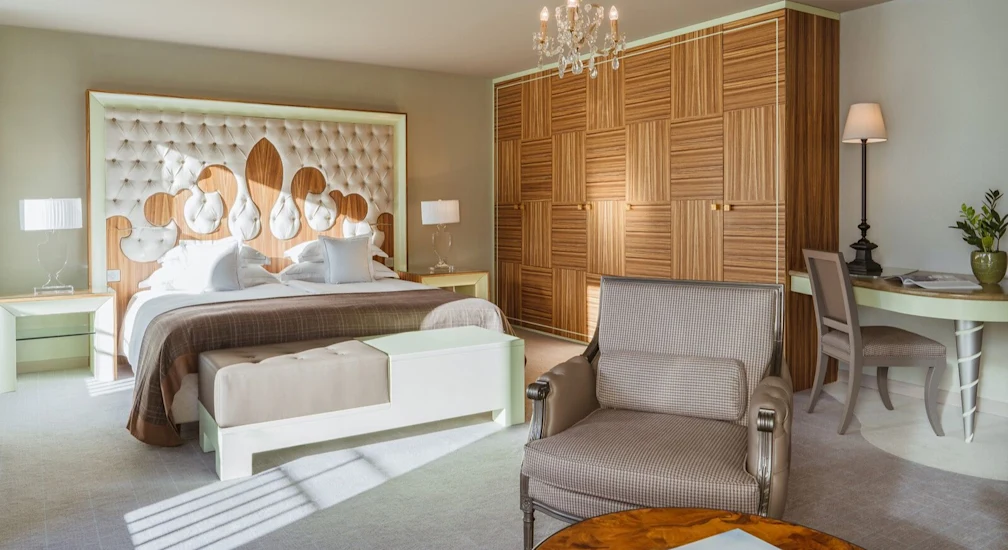 Carlton Hotel St. Moritz - Luxury ski hotel gallery image 20 showing alpine architecture, interior design, or mountain views