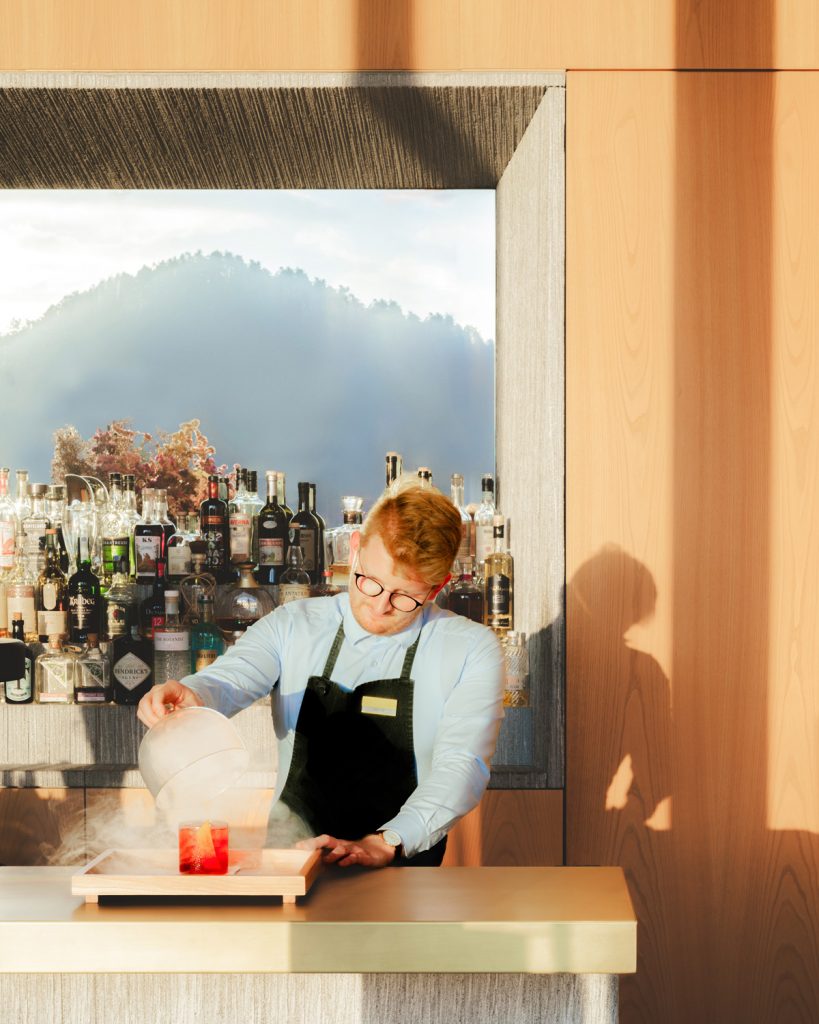 Schgaguler Hotel - Luxury ski hotel gallery image 28 showing alpine architecture, interior design, or mountain views