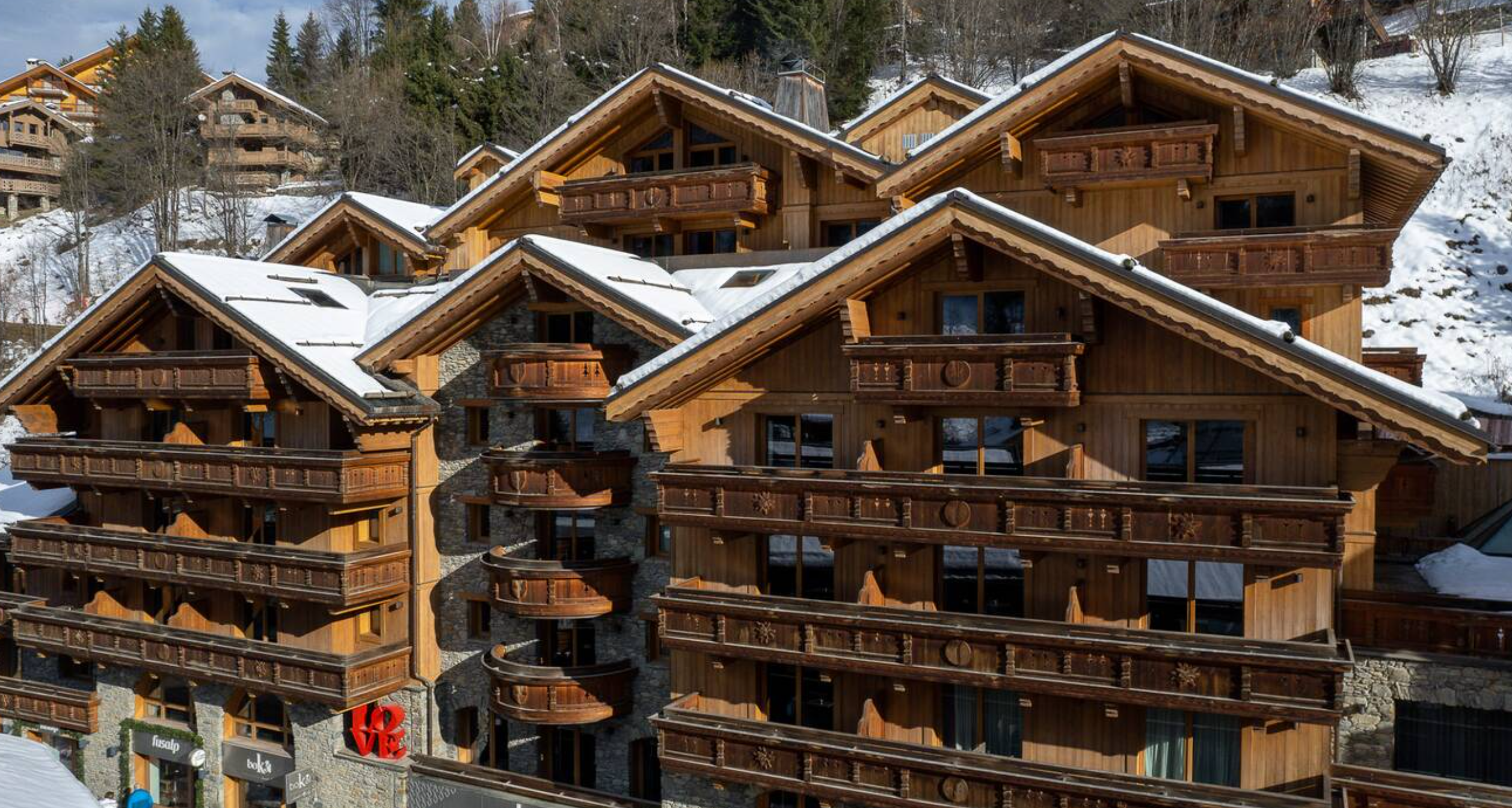 Le Kaïla - luxury ski hotel in Méribel, France, France near Méribel Alpina