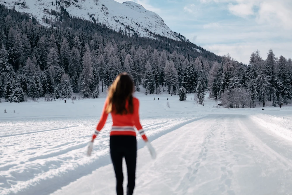 Carlton Hotel St. Moritz - Luxury ski hotel gallery image 12 showing alpine architecture, interior design, or mountain views
