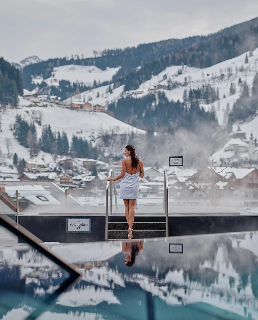 DAS EDELWEISS - Salzburg Mountain Resort - Luxury ski hotel gallery image 15 showing alpine architecture, interior design, or mountain views