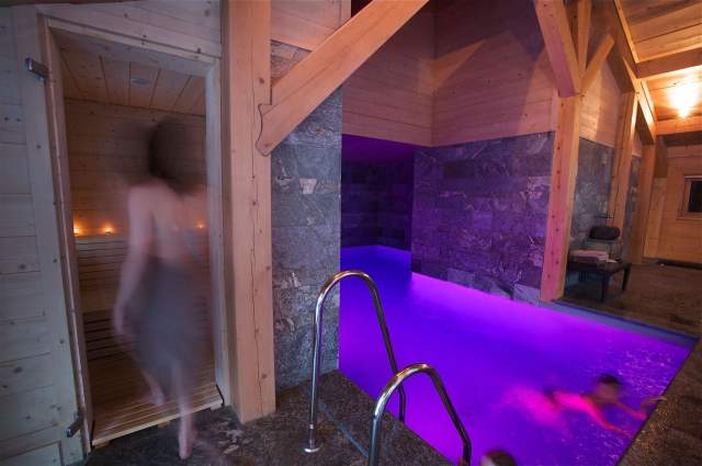 Flocons de Sel - Luxury ski hotel gallery image 15 showing alpine architecture, interior design, or mountain views