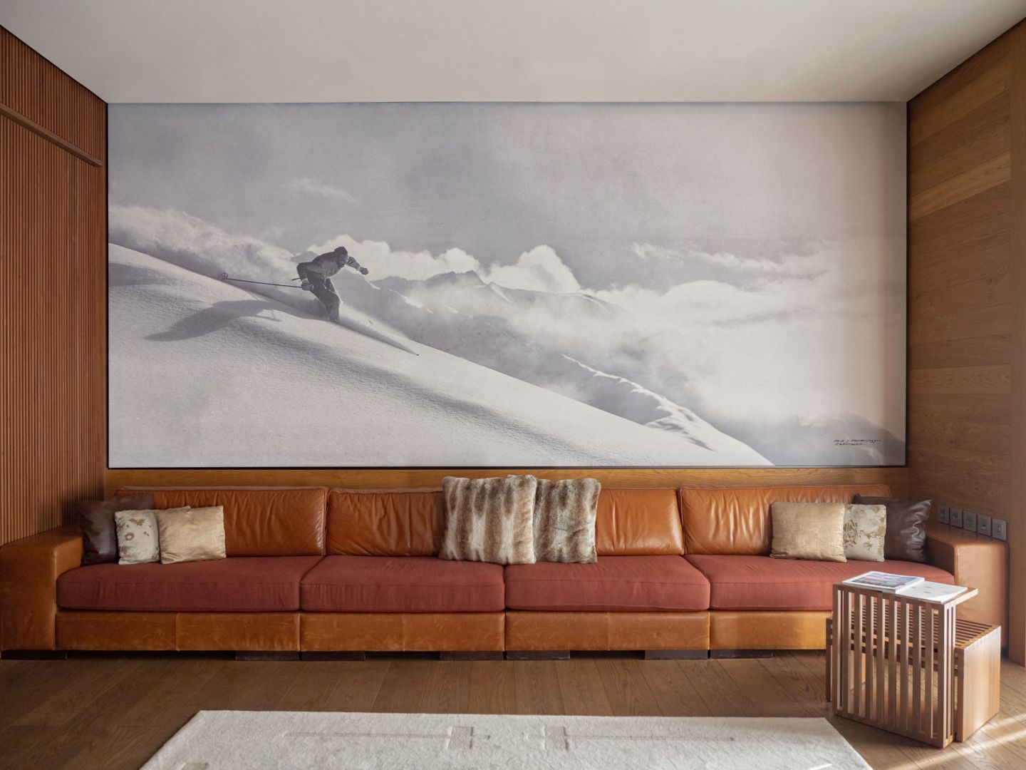 The Chedi Andermatt - Luxury ski hotel gallery image 13 showing alpine architecture, interior design, or mountain views
