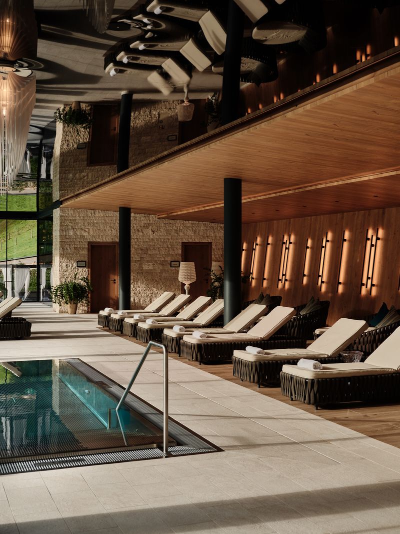 DAS EDELWEISS - Salzburg Mountain Resort - Luxury ski hotel gallery image 27 showing alpine architecture, interior design, or mountain views