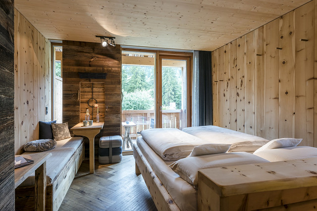 mama thresl - Luxury ski hotel gallery image 4 showing alpine architecture, interior design, or mountain views