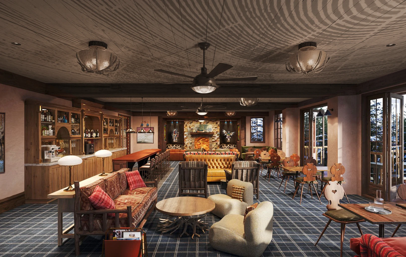 Sundance Resort - Luxury ski hotel gallery image 17 showing alpine architecture, interior design, or mountain views