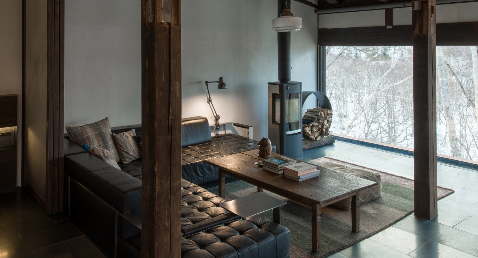 Shiguchi - Luxury ski hotel gallery image 16 showing alpine architecture, interior design, or mountain views