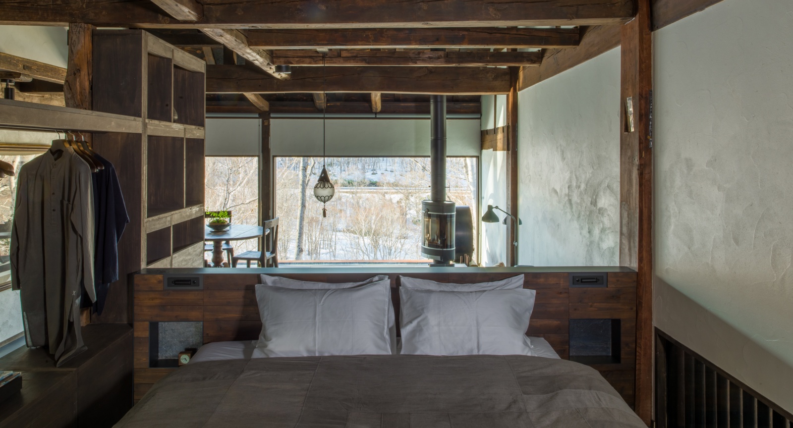 Shiguchi - Luxury ski hotel gallery image 11 showing alpine architecture, interior design, or mountain views