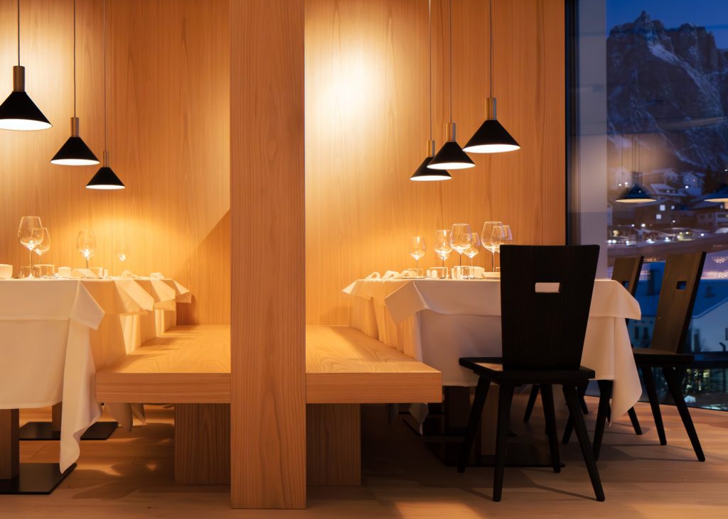 Schgaguler Hotel - Luxury ski hotel gallery image 20 showing alpine architecture, interior design, or mountain views