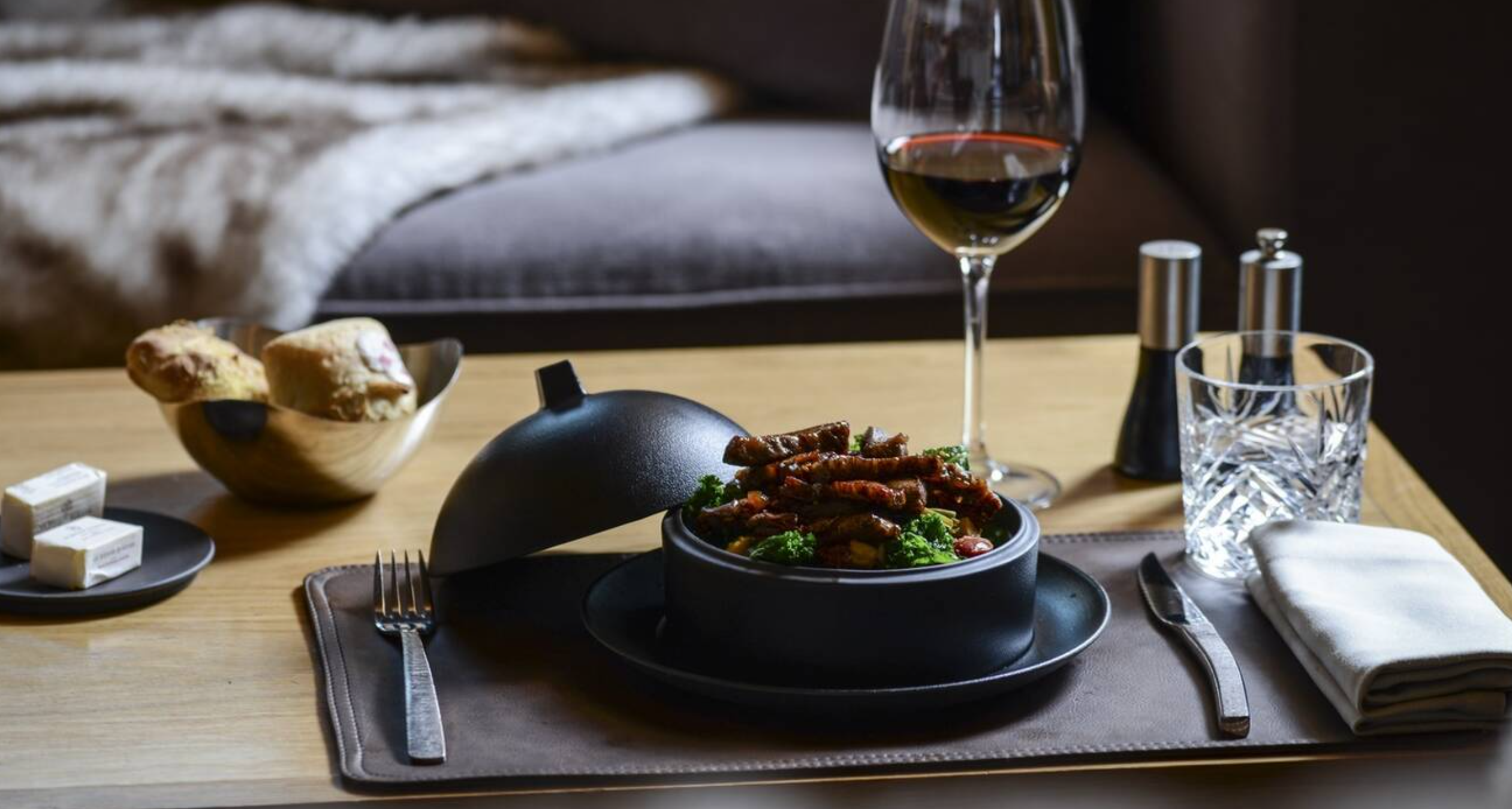 Le Kaïla - Luxury ski hotel gallery image 10 showing alpine architecture, interior design, or mountain views