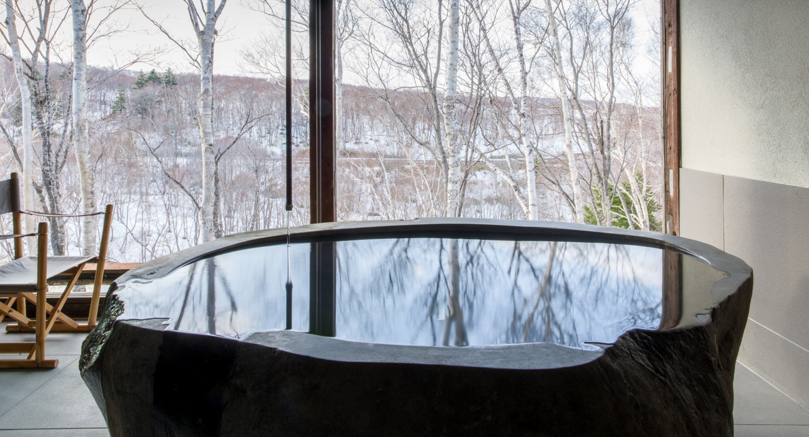 Shiguchi - Luxury ski hotel gallery image 15 showing alpine architecture, interior design, or mountain views