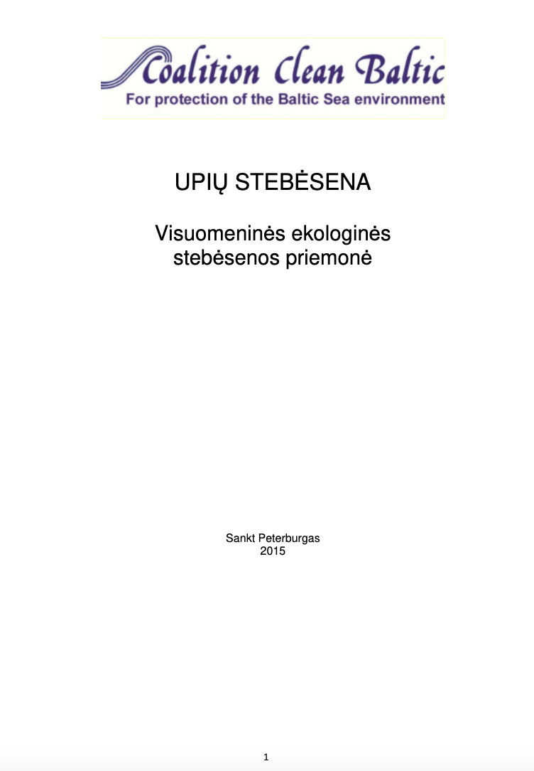 River Basin Management in Lithuania