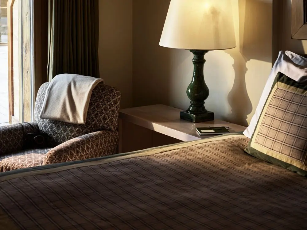 LeCrans Hotel & Spa - Luxury ski hotel gallery image 15 showing alpine architecture, interior design, or mountain views