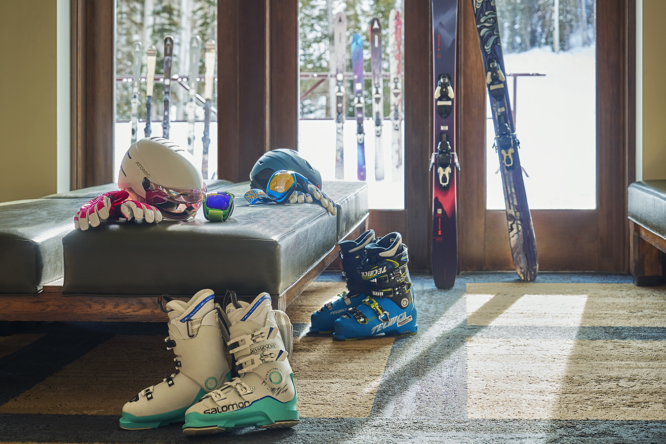 Montage Deer Valley - Luxury ski hotel gallery image 12 showing alpine architecture, interior design, or mountain views