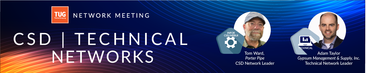 CSD / Tech Network Meeting: Elevate your Infor Technology Journey