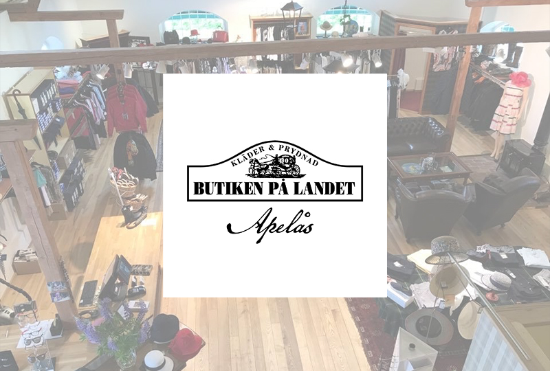 BUTIKEN PÅ LANDET APELÅS