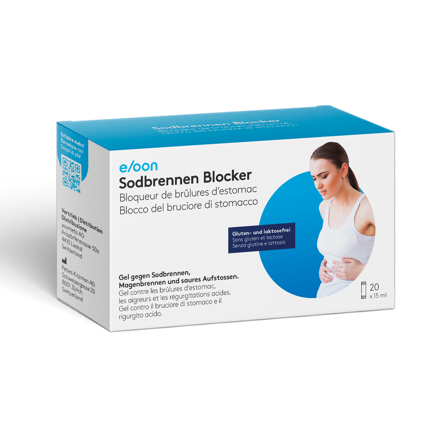 eloon Sodbrennen-Blocker, Liquid-Sticks