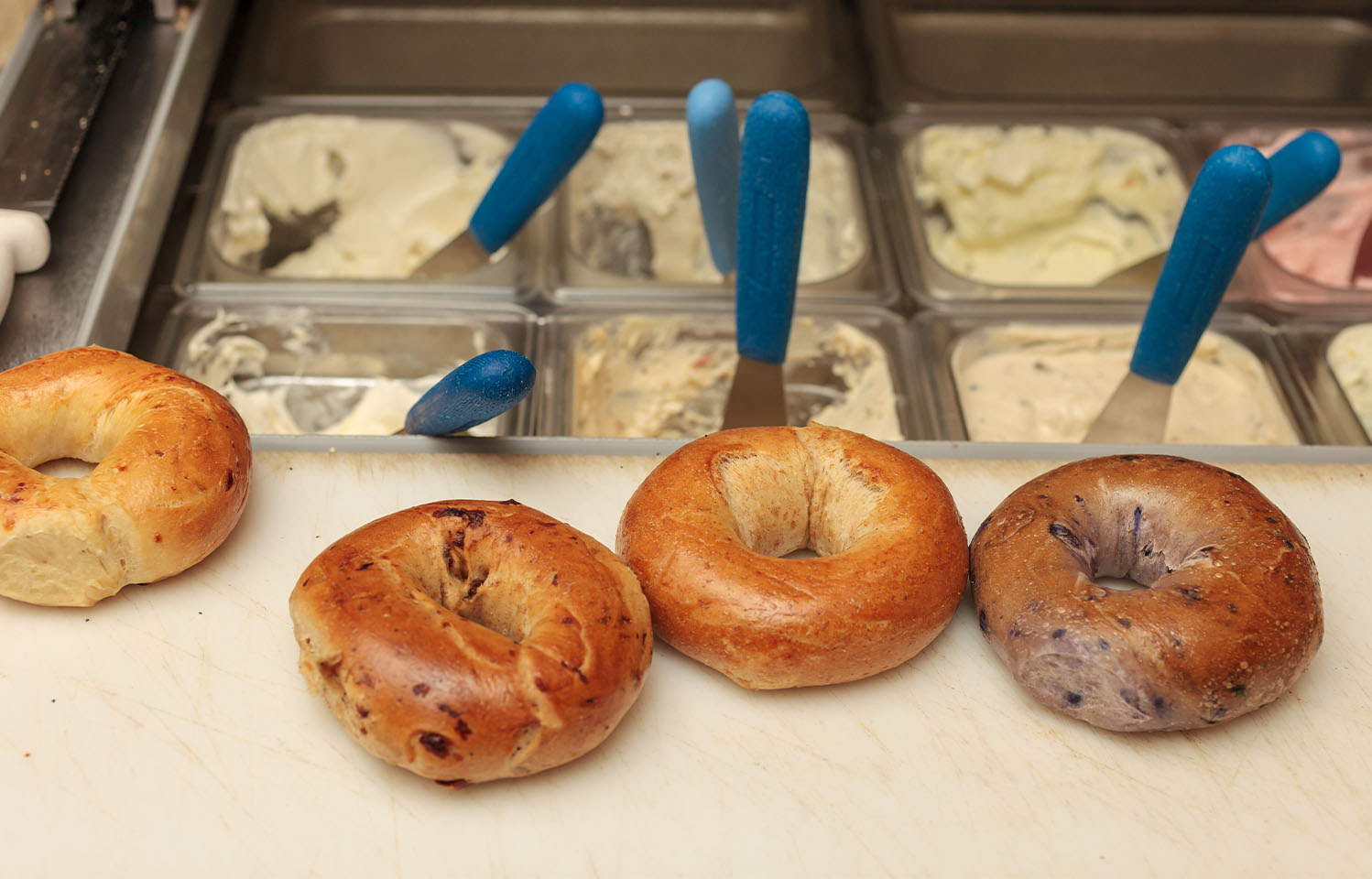 Get Breakfast or Lunch From B&B Bagel in Columbia, MO.