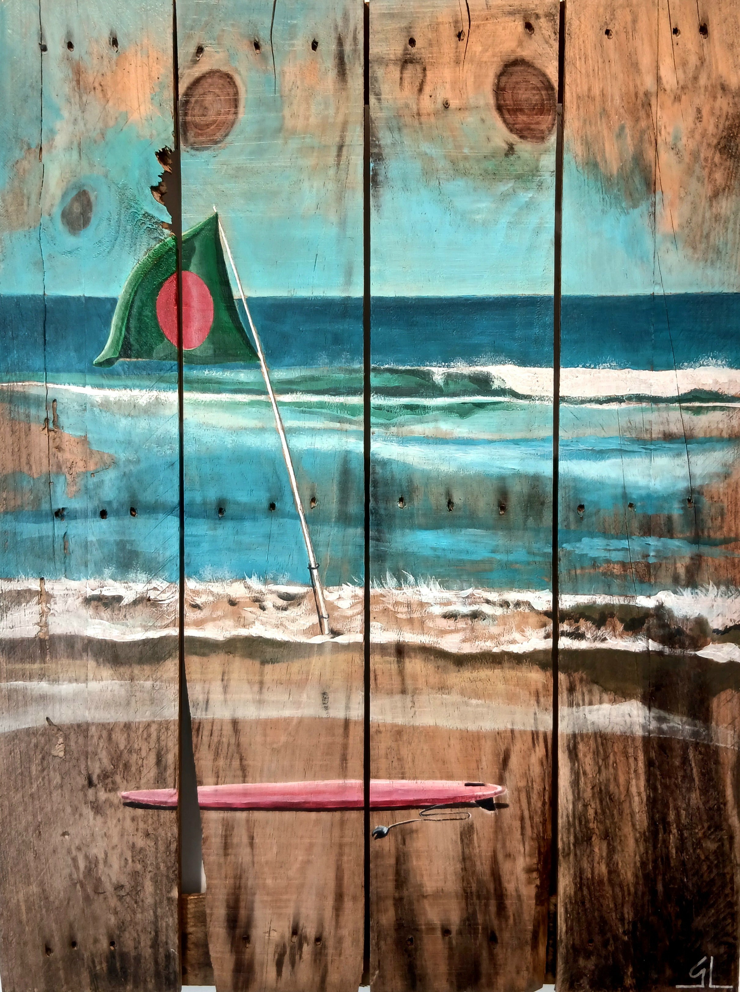 Le drapeau - 1250€