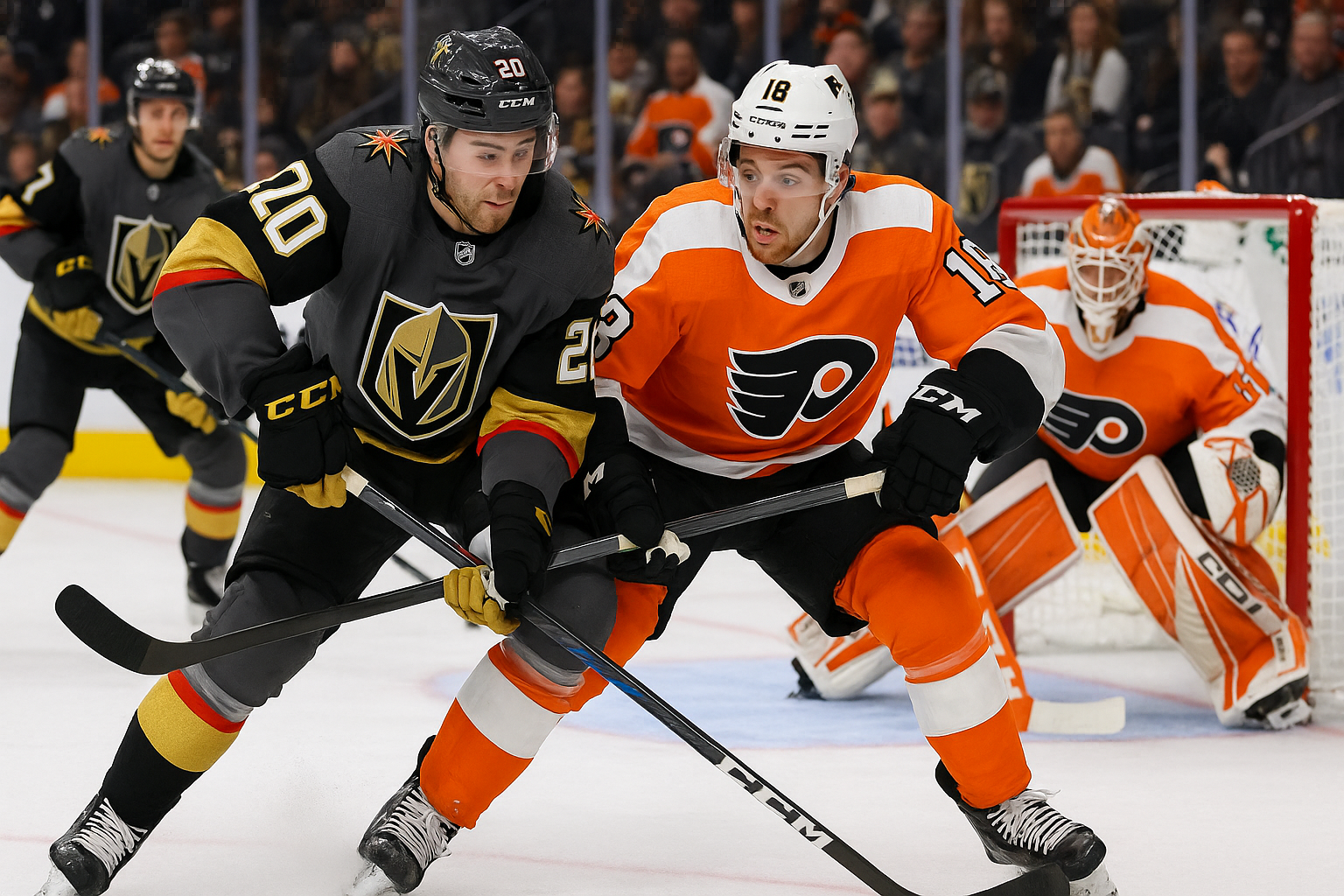 golden knights vs flyers