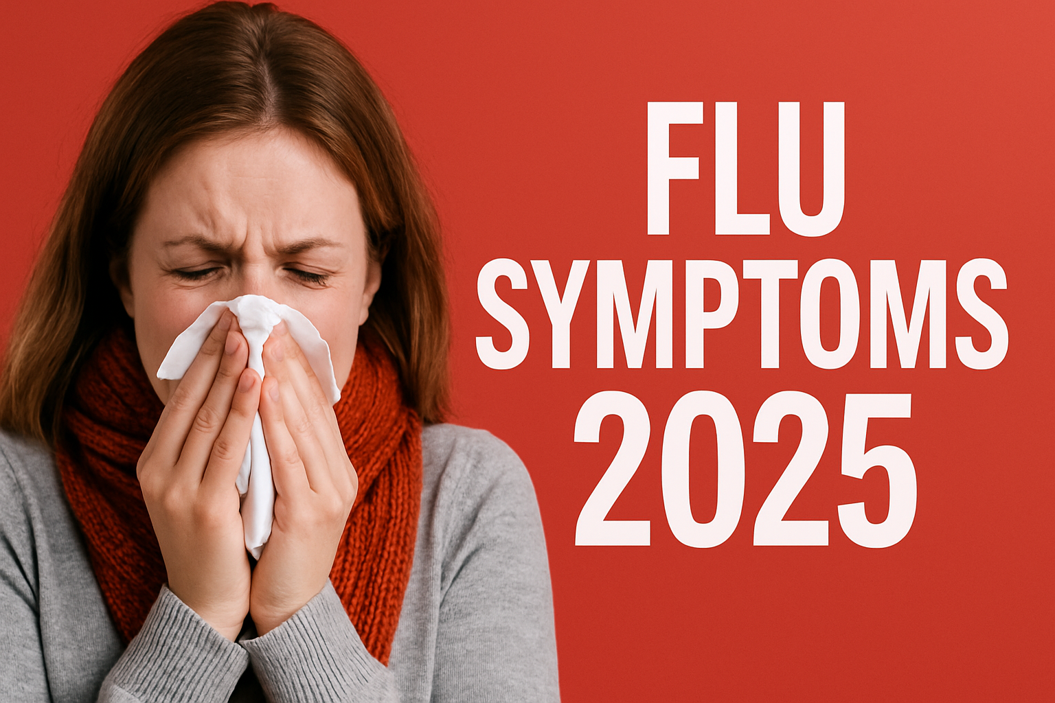 flu symptoms 2025
