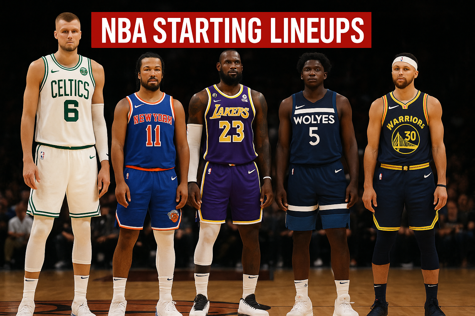 nba starting lineups