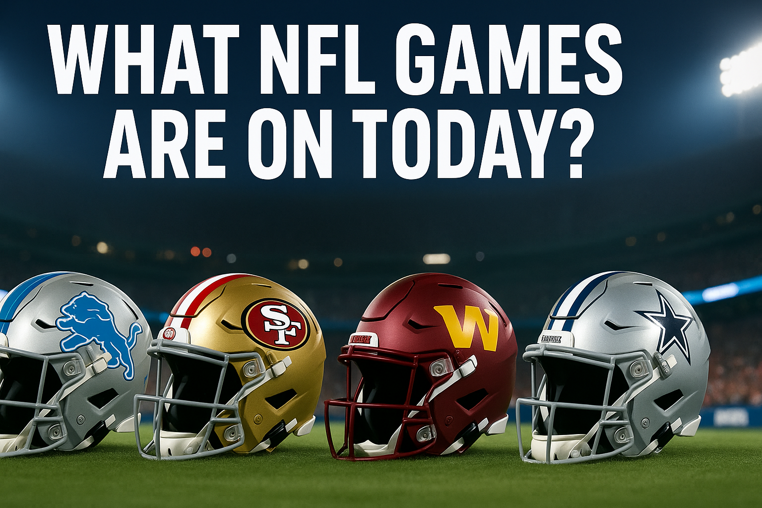 what nfl games are on today
