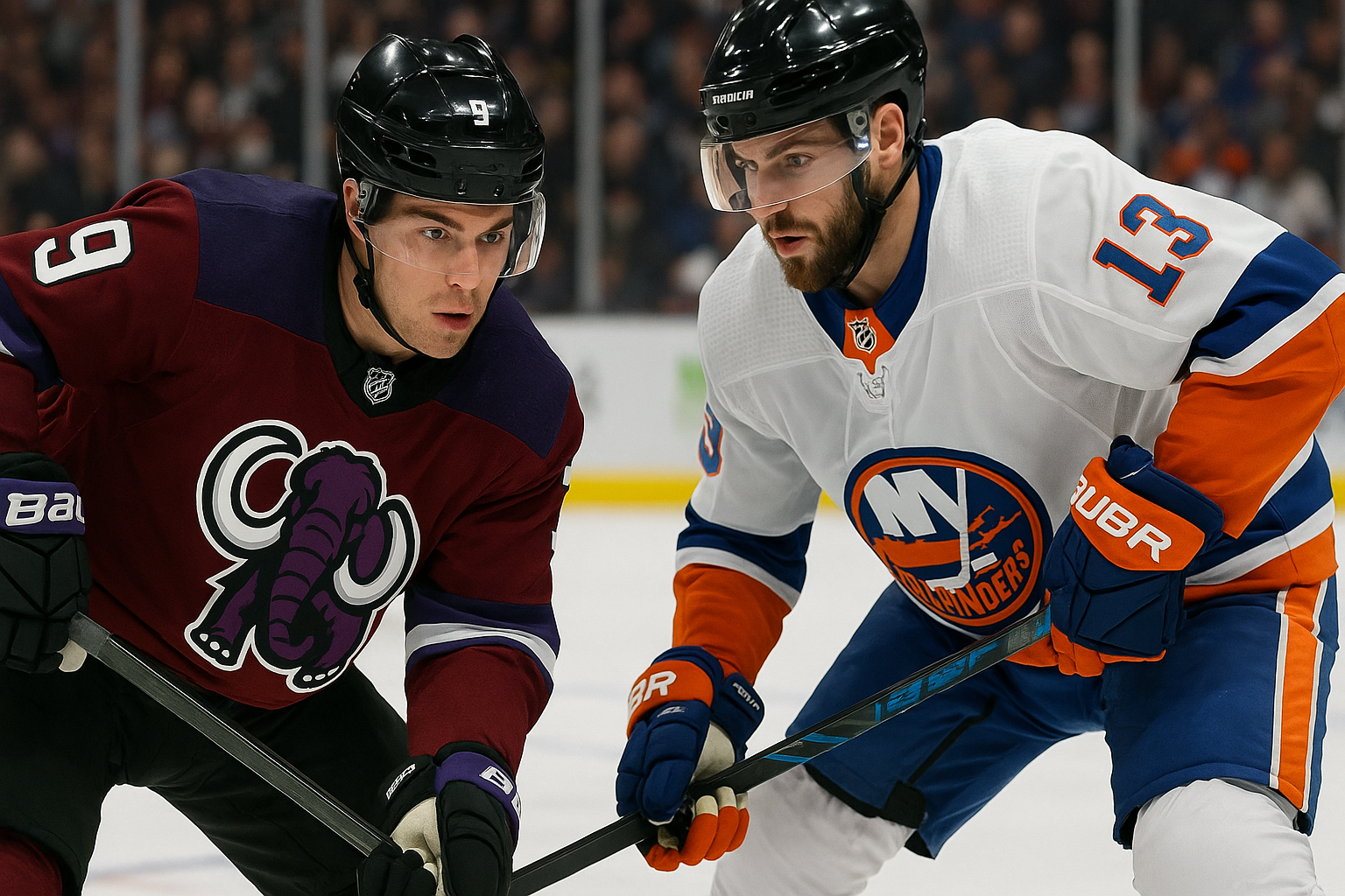 mammoth vs islanders