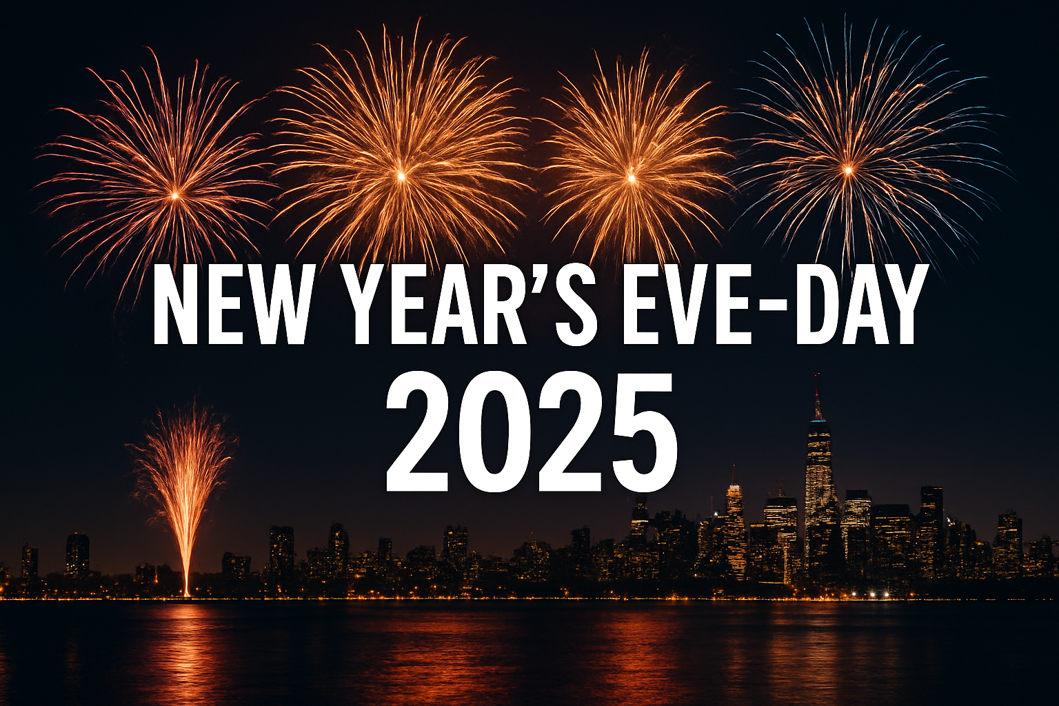 new year's eve day 2025