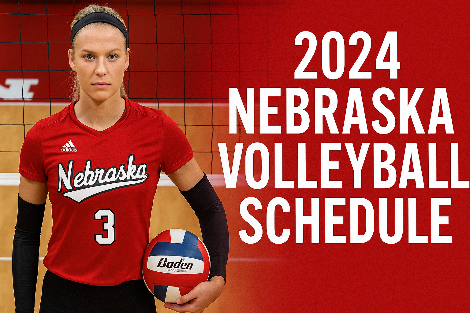 nebraska volleyball schedule