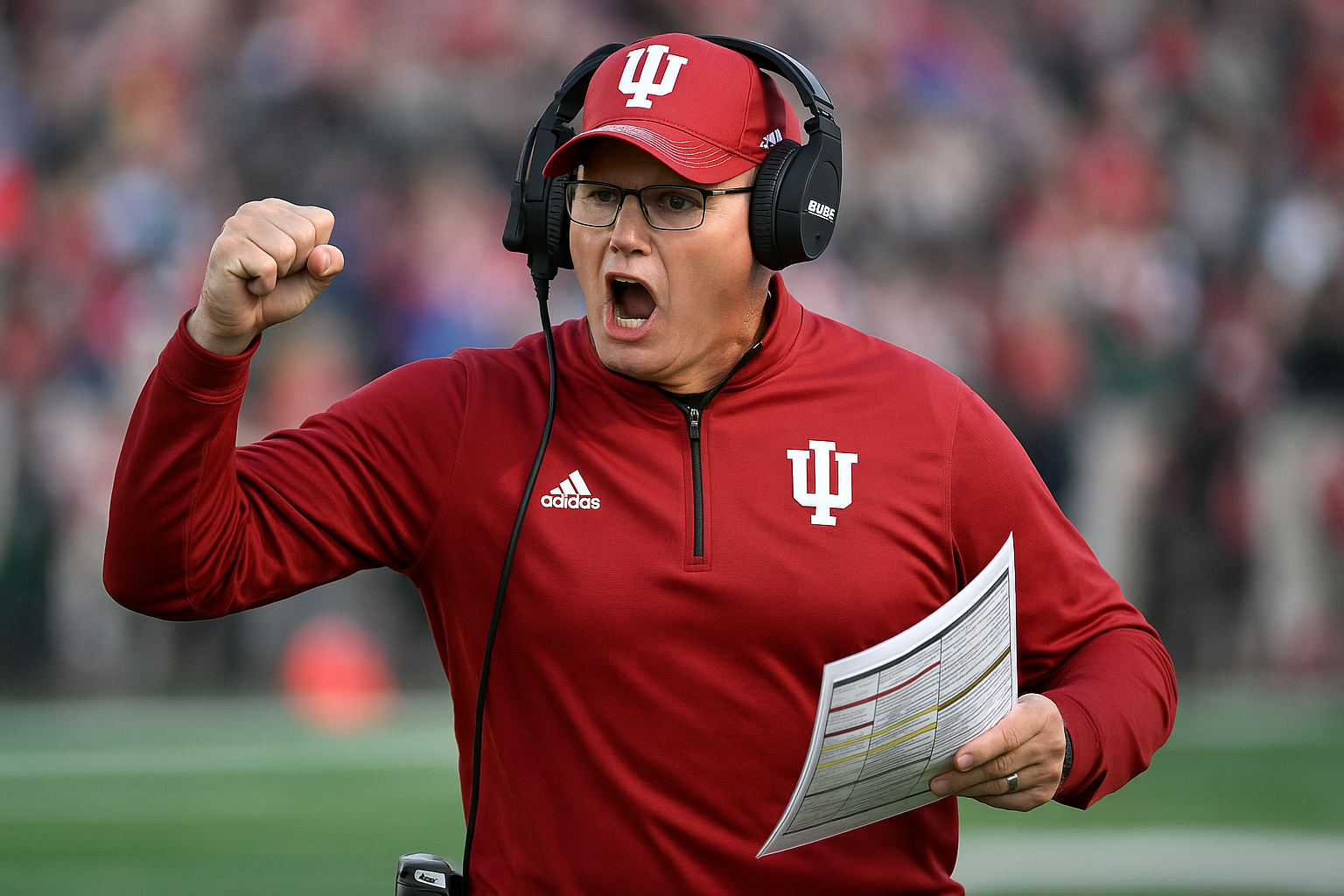indiana football coach