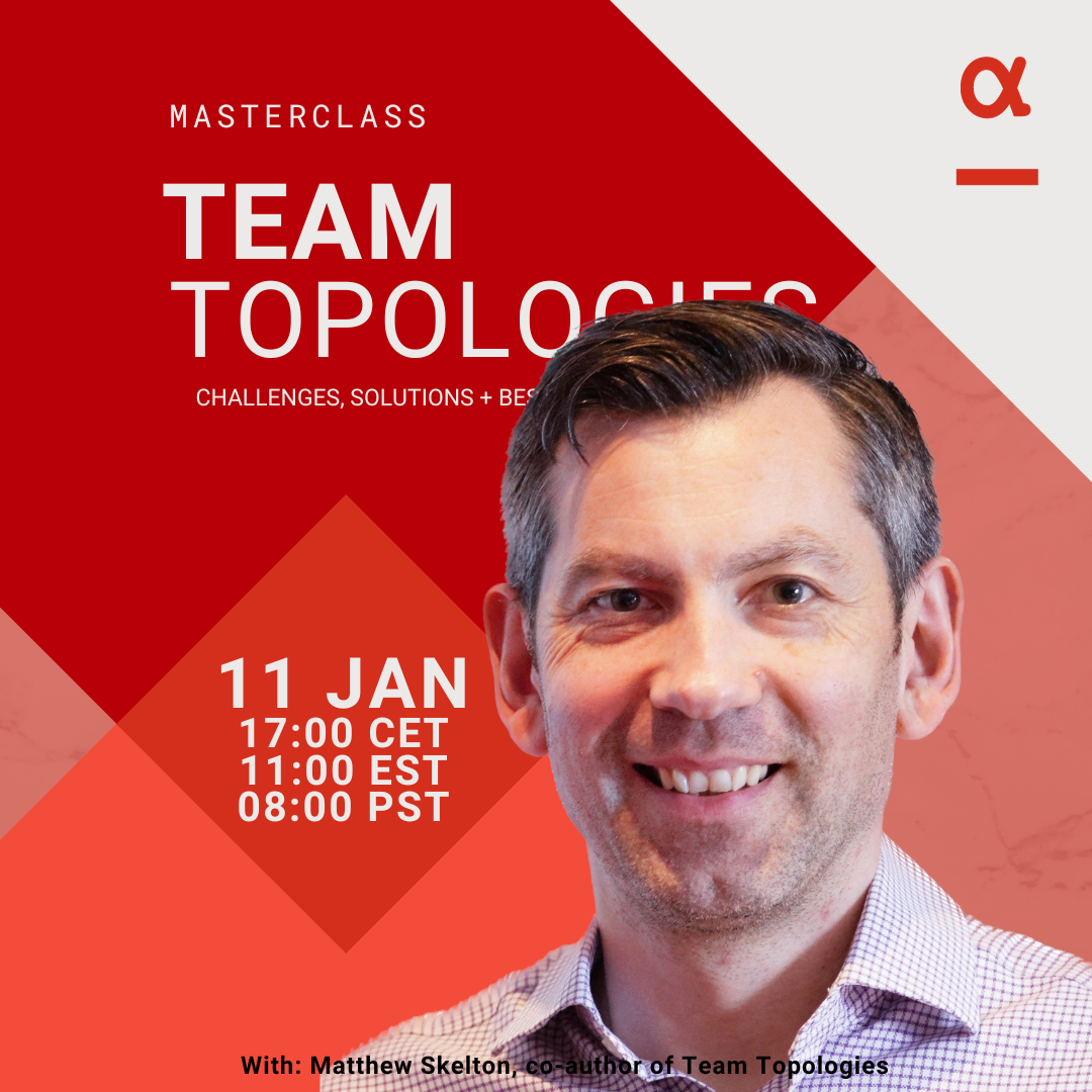 This mini-workshop uncovers and highlights the kinds of practices, processes, and decision-making needed for organizations to thrive in a fast-flowing world based on Team Topologies. Join the co-author of Team Topologies, Matthew Skelton, to co-create and co-discover some key operating principles for fast flow. 
