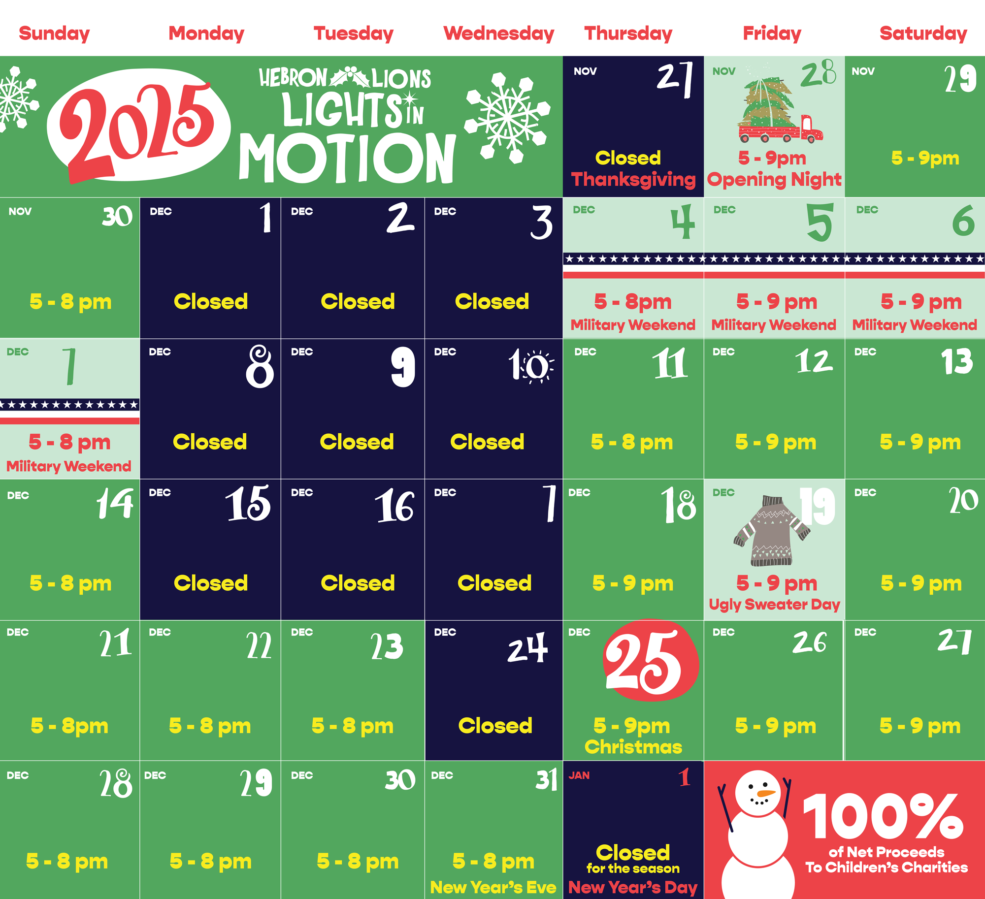 Hebron Lions Lights in Motion