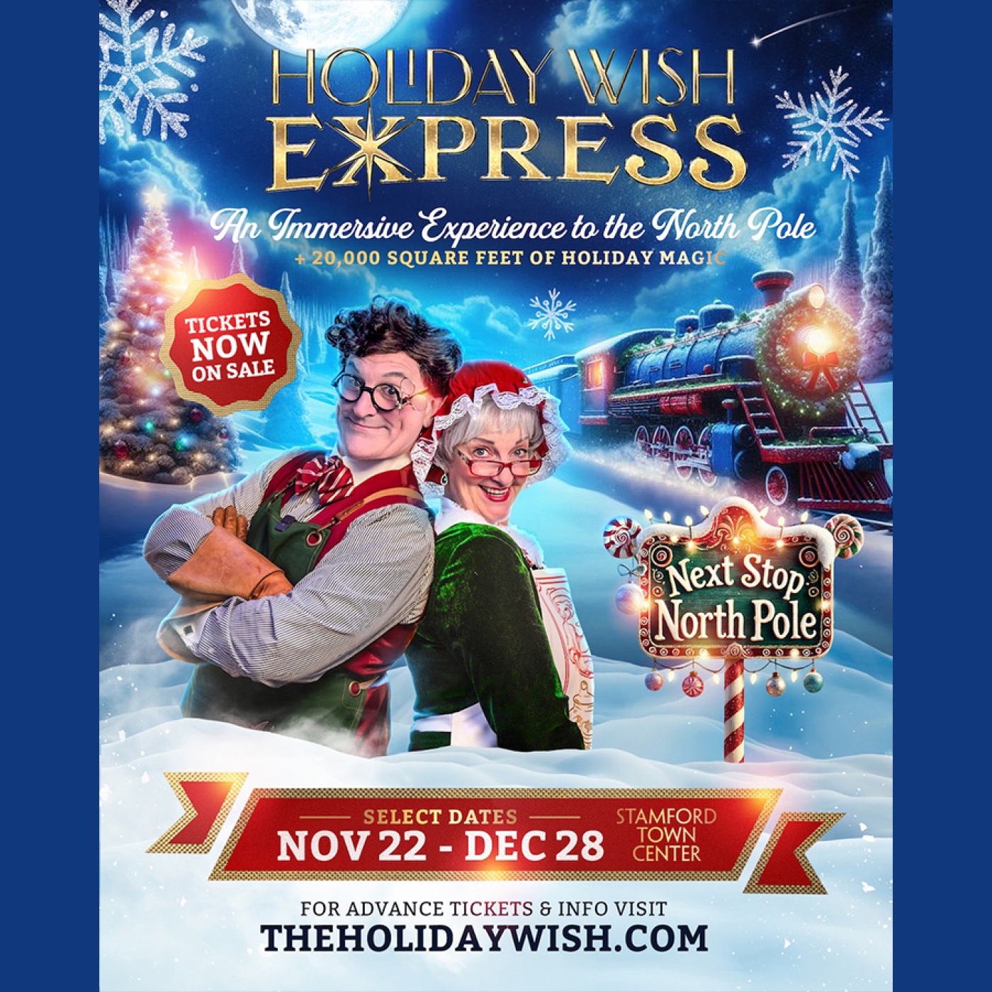 Holiday Wish Express at Stamford Town Center