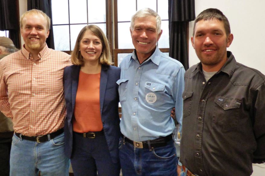 South Newbury native Molly Gray is going for the Vermont Lt. Governor job, again