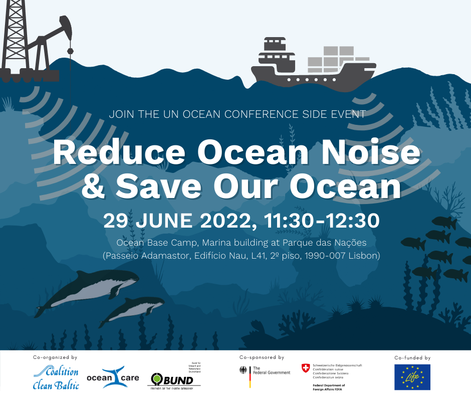 UN Ocean Conference: Reduce Ocean Noise and Save Our Ocean