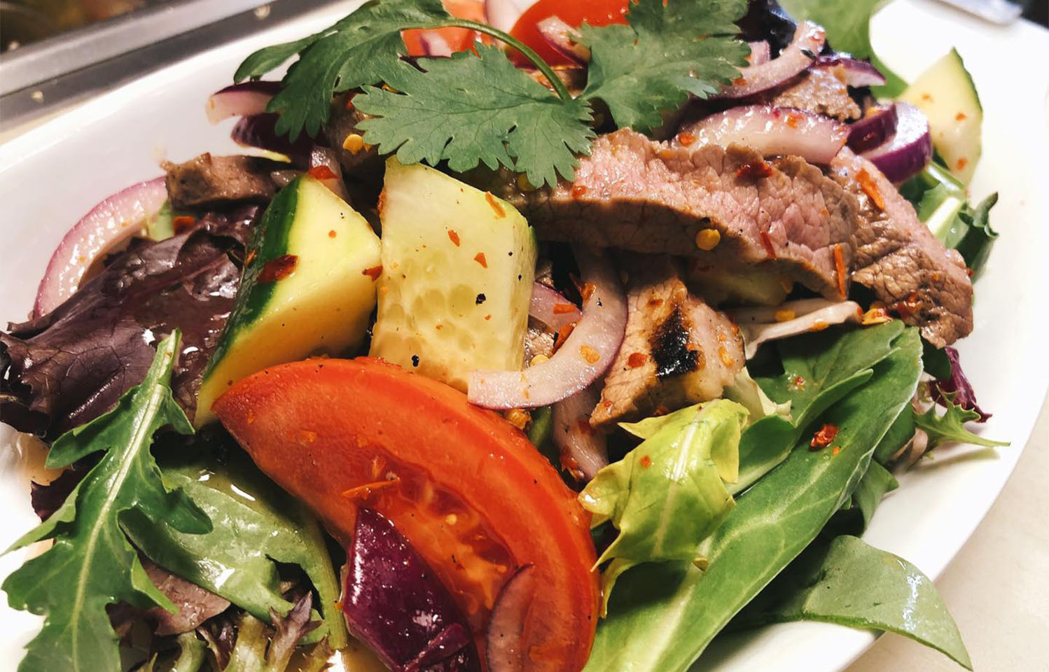 Thai Express uses fresh ingredients & herbs in their dishes in Columbia, MO.