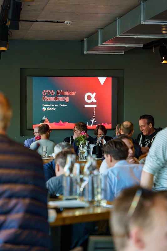 Enjoy great conversations, great food and the best sushi in town with fellow CTOs at Hensslers Küche. 

