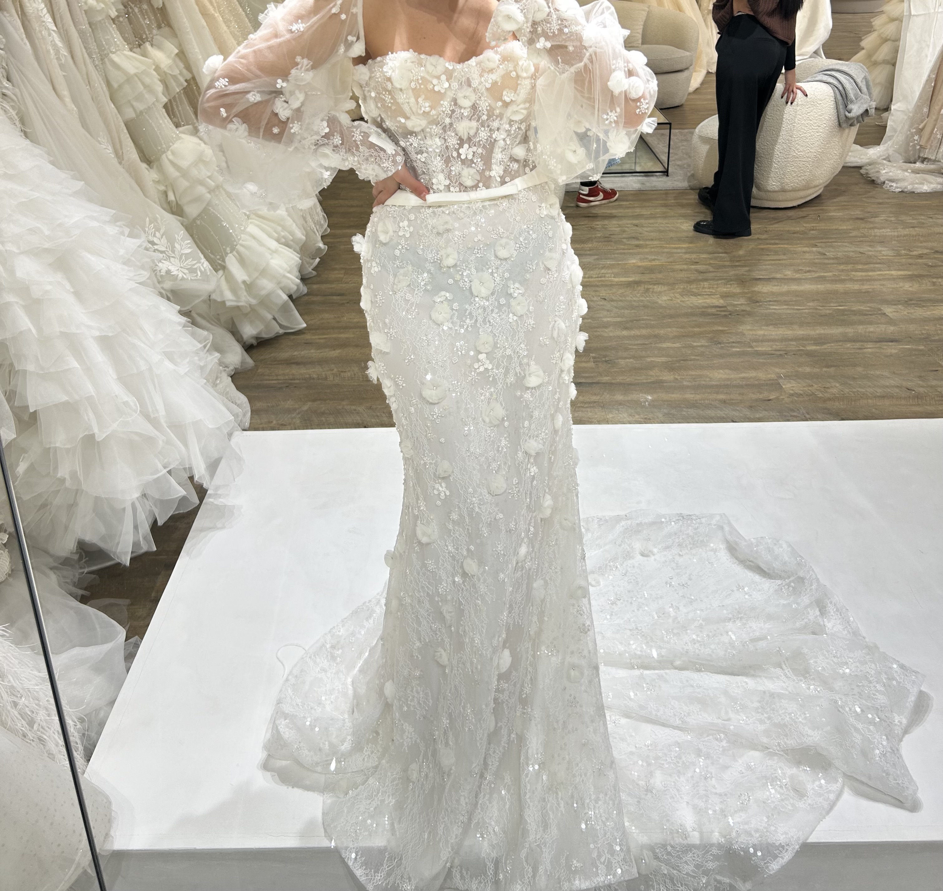 Robe de mariée Dylan Parienty  d'occasion pas chère taille 36 - Joyne