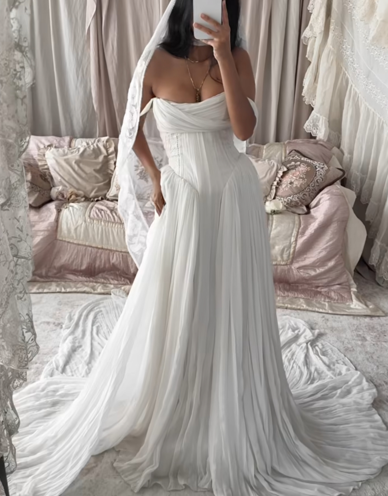 Robe de mariée Rue de Seine d'occasion pas chère taille 36/38 - Joyne