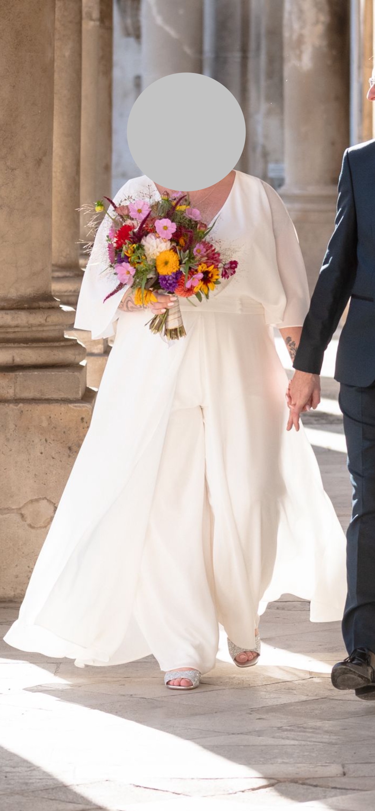Robe de mariée Alma Novia d'occasion pas chère taille 52/50 - Joyne